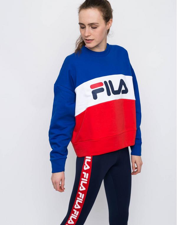 Fila Leah Surf the Web-Bright White-High Risk Red L