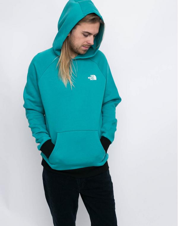 The North Face RAGLAN RED BOX Porcelain Green S
