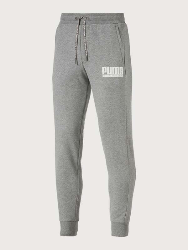 Tepláky Puma STYLE Athletics Pants TR cl Šedá