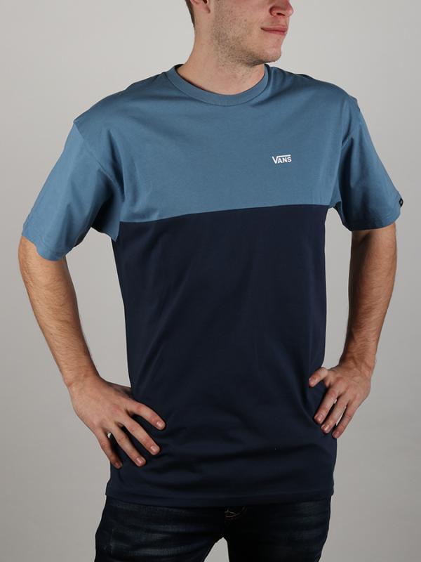 Tričko Vans Mn Colorblock Tee Copen Blue Modrá