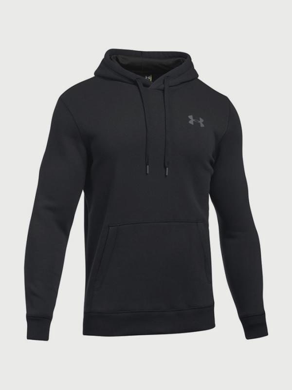 Mikina Under Armour Rival Fitted Pull Over Černá