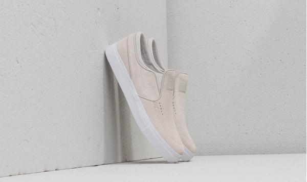 Nike Zoom Stefan Janoski Slip White/ Light Bone/ White
