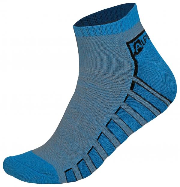 ALPINE PRO DATER MODRÁ / TYRKYSOVĚ MODRÁ Unisex Ponožky S