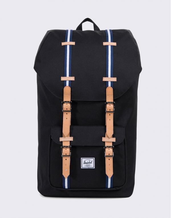 Herschel Supply Little America Black/Blueprint/White