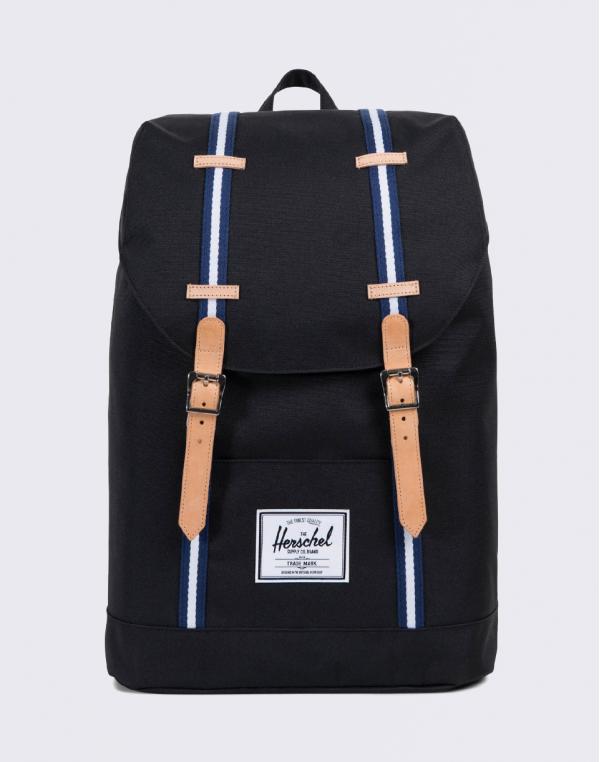 Herschel Supply Retreat Black/Blueprint/White