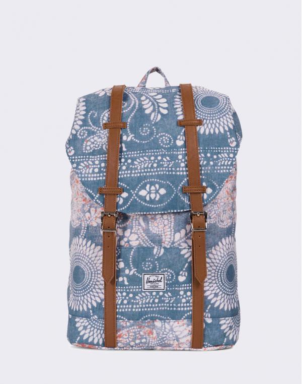 Herschel Supply Retreat Mid-Volume Chai/Tan Synthetic Leather