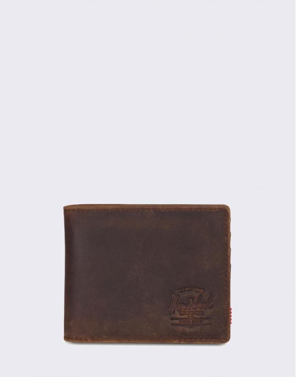 Herschel Supply Roy Leather RFID Brown