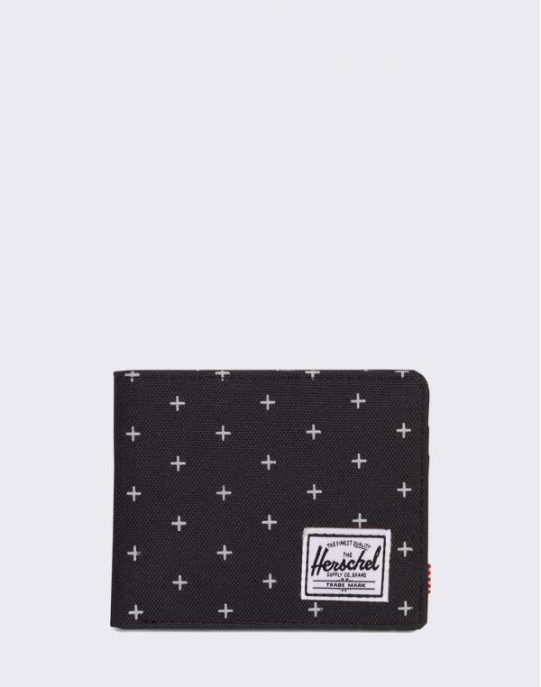 Herschel Supply Roy RFID Black Gridlock