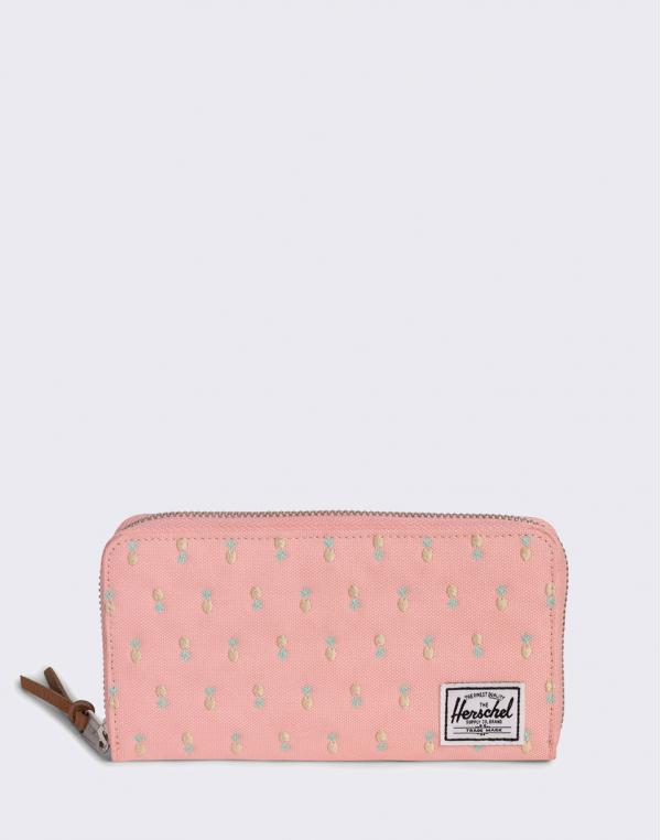 Herschel Supply Thomas RFID Peach Pineapple Embroidery