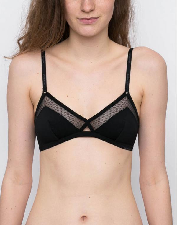 Calvin Klein Unlined Triangle Black M