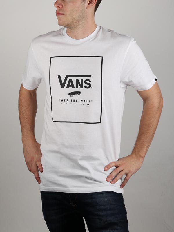 Tričko Vans Mn Print Box White/Black Bílá
