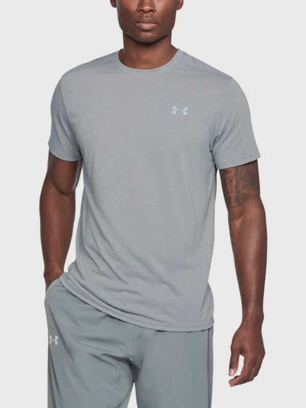 Tričko Under Armour Threadborne Streaker SS Šedá