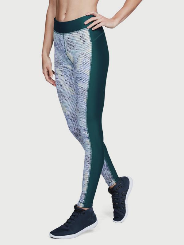 Kompresní legíny Under Armour Heatgear Printed Legging Barevná