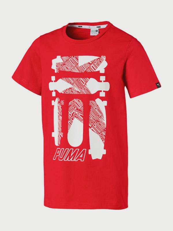 Tričko Puma Skate Graphic Tee Červená