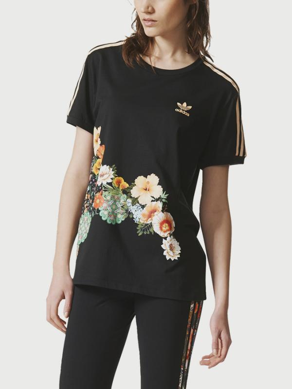 Tričko adidas Originals JARDIM A TEE Černá