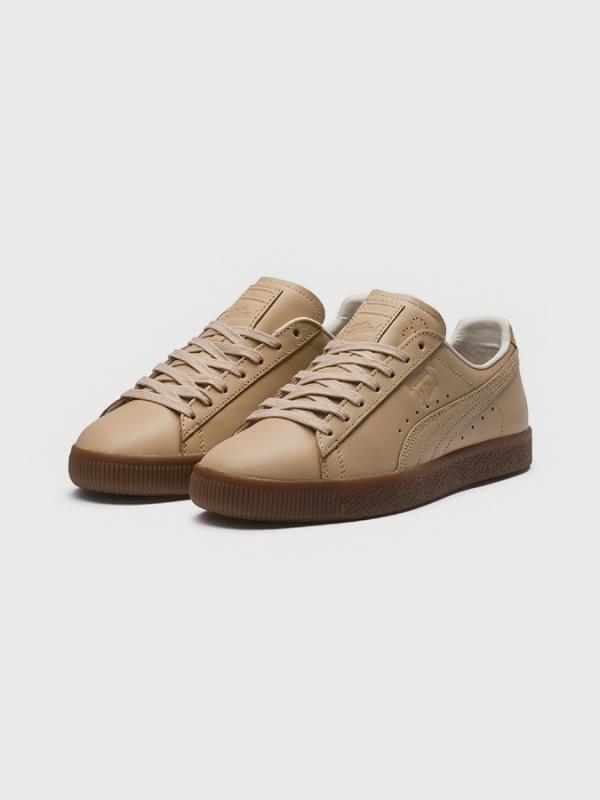 Boty Puma Clyde Veg Tan NATUREL Hnědá