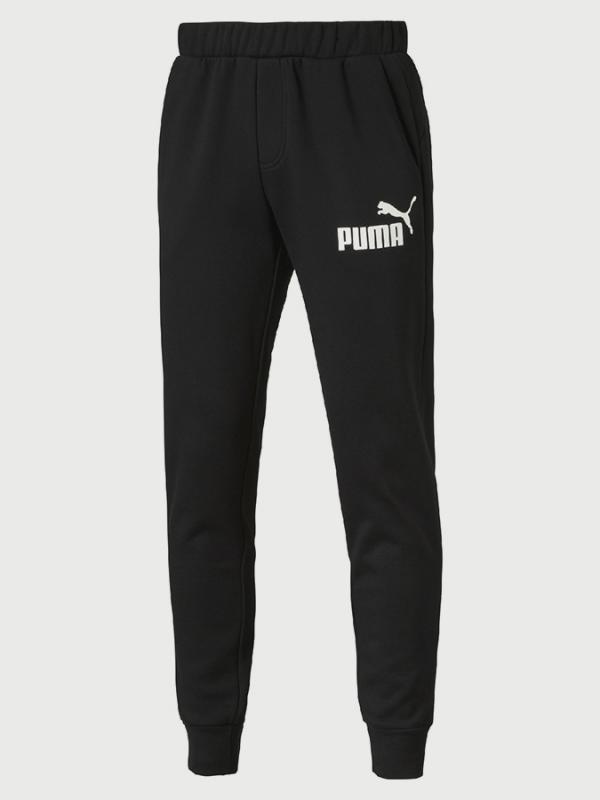 Tepláky Puma ESS No.1 Sweat Pants, FL, cl Černá
