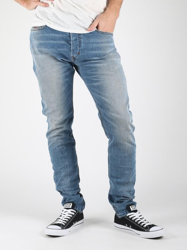 Džíny Diesel Tepphar L.34 Pantaloni Modrá