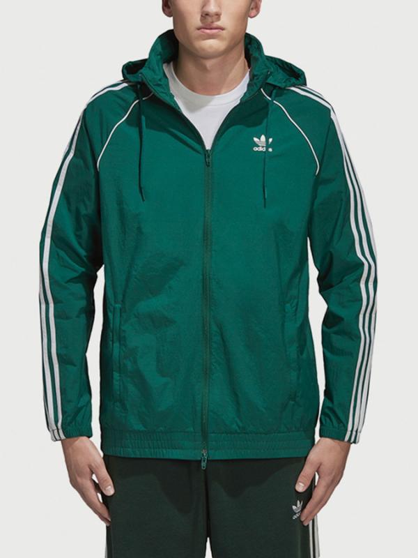 Bunda adidas Originals Sst Windbreaker Zelená