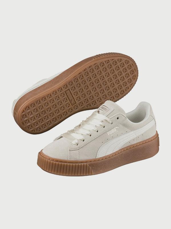 Boty Puma Suede Platform Bubble Wn s Šedá