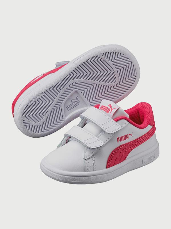Boty Puma Smash v2 L V PS Bílá