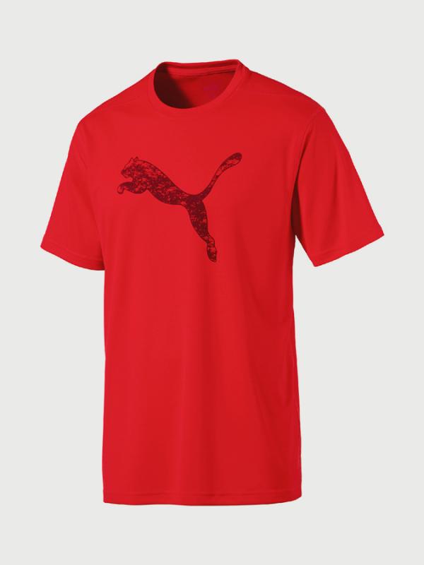 Tričko Puma Essential Cat Tee Červená