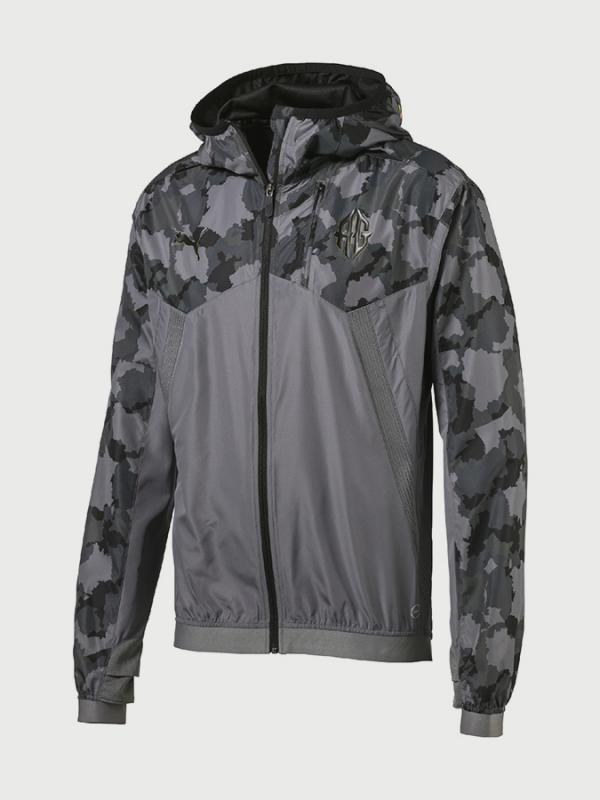 Mikina Puma Griezmann SpE VENT Jacket Šedá