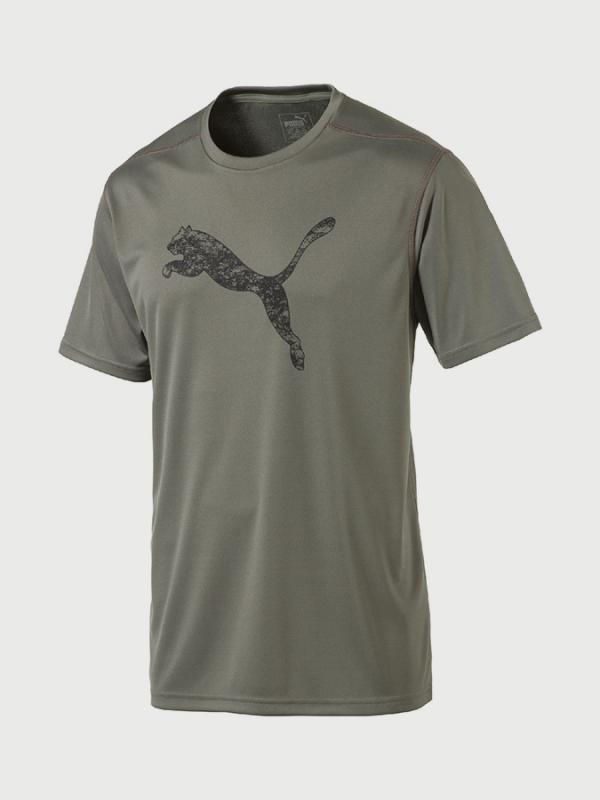 Tričko Puma Essential Cat Tee Šedá