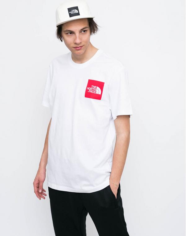 The North Face FINE TNF White/ TNF Red XL