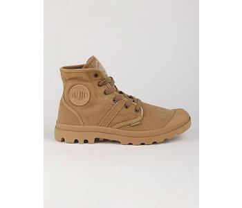 Boty Palladium Pallabrousse H-Woodlin/Honey Mustard Hnědá