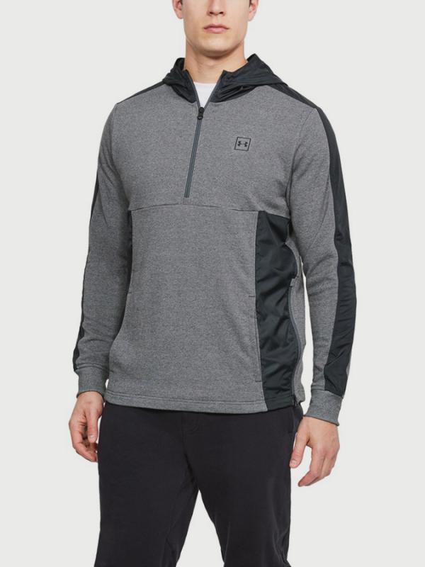 Mikina Under Armour Threadborne Terry Hoody Šedá