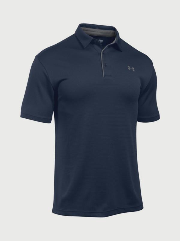 Tričko Under Armour Tech Polo Modrá