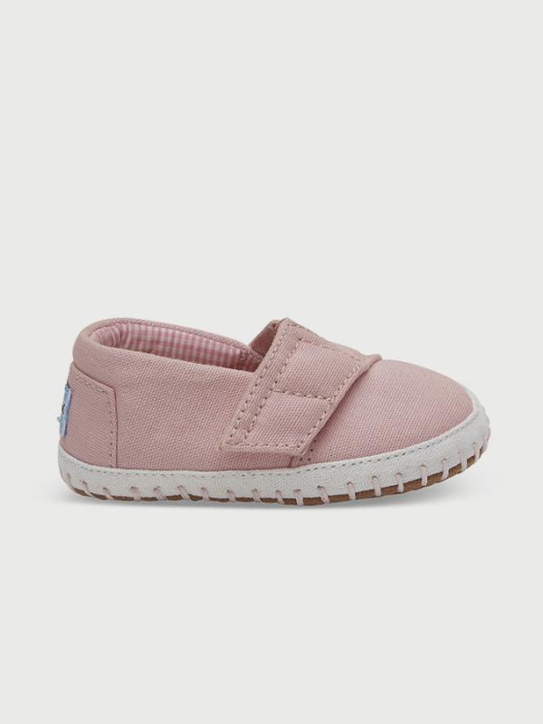 Boty Toms PINK CANVAS TN CRIBALP LAY Růžová