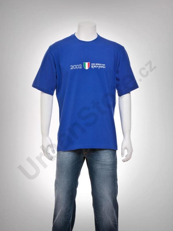 Tričko adidas T-SHIRT ITALY Modrá