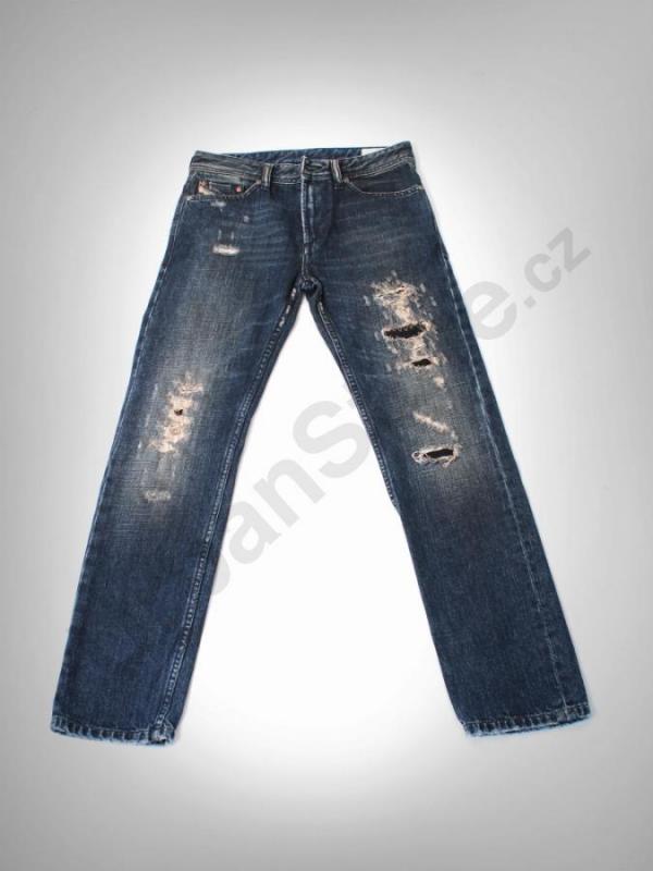 Kalhoty Diesel KOOLTER J SP2 PANTALONE Modrá