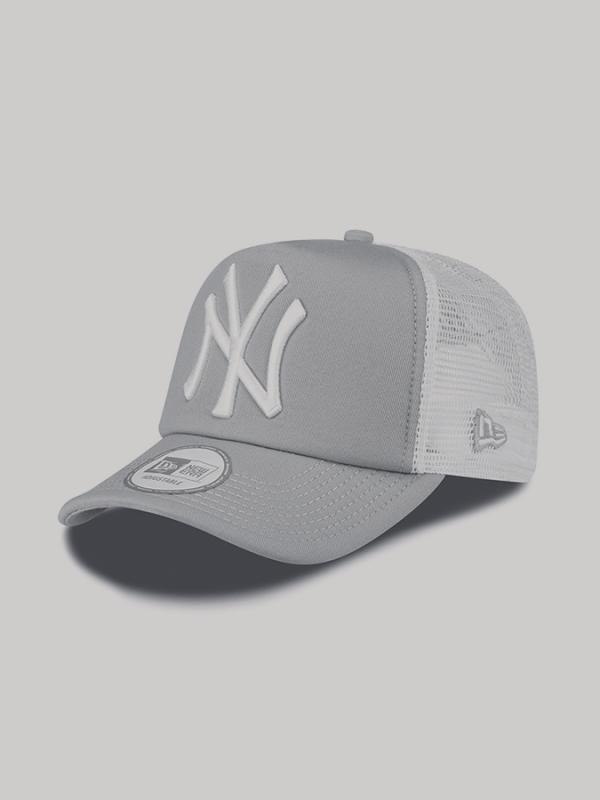 Kšiltovka New Era 940 CLEAN TRUCKER NEYYAN GRAY/WHITE Barevná