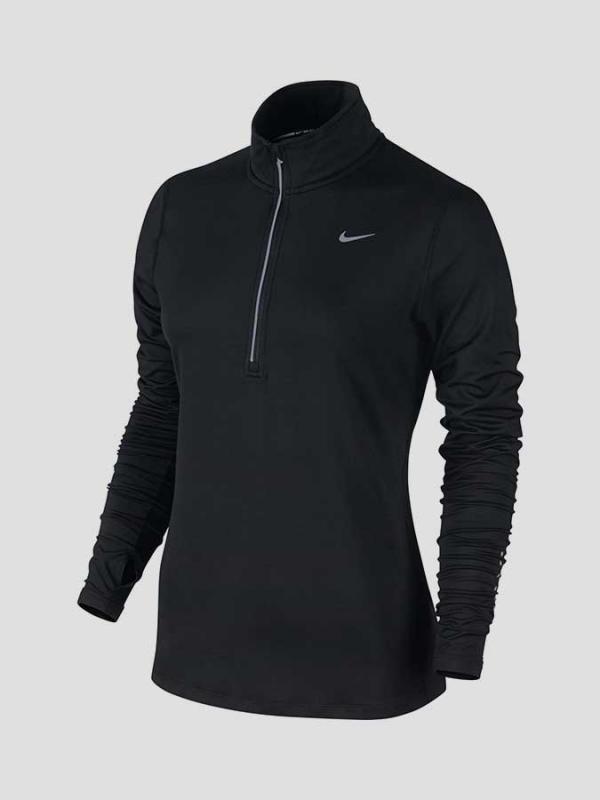 Mikina Nike ELEMENT HALF ZIP Černá