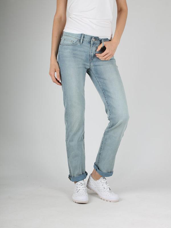 Džíny LEVI'S 714 STRAIGHT Modrá