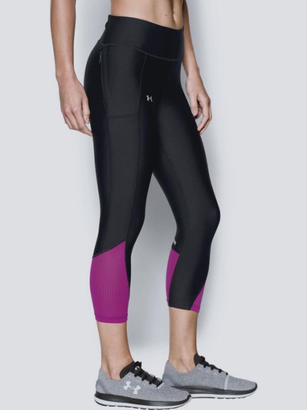 Legíny Under Armour Heatgear Fly By Capri Barevná