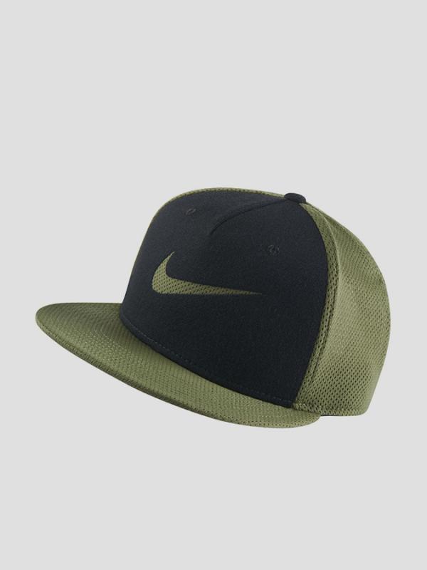 Kšiltovka Nike U NSW TRUE CAP BLUE LBL SSNL Černá