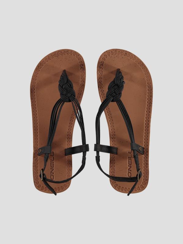 Sandály O´Neill FW BRAIDED DITSY SANDAL Hnědá
