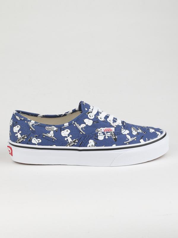 Boty Vans Uy Authentic Peanuts Modrá