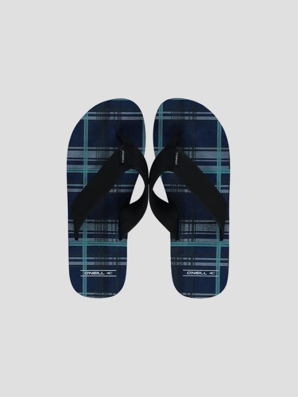 Žabky O´Neill FM IMPRINT CHECK & STRIPE Modrá