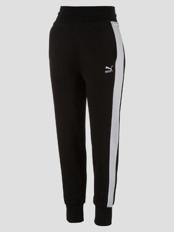 Tepláky Puma Archive Logo T7 Sweat Pant Černá