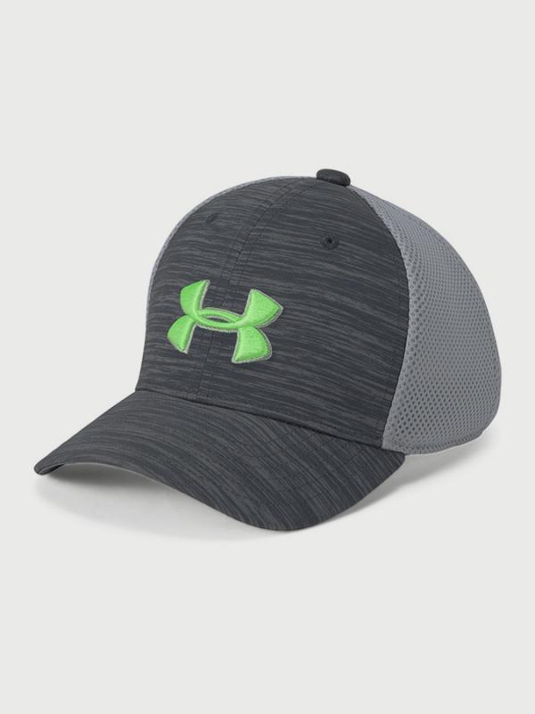 Kšiltovka Under Armour Boy\'S Golf ClaSSic Mesh 2.0 Šedá