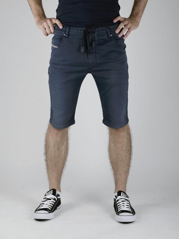 Kraťasy Diesel KROSHORT-NE CALZONCINI Jogg Jeans Modrá