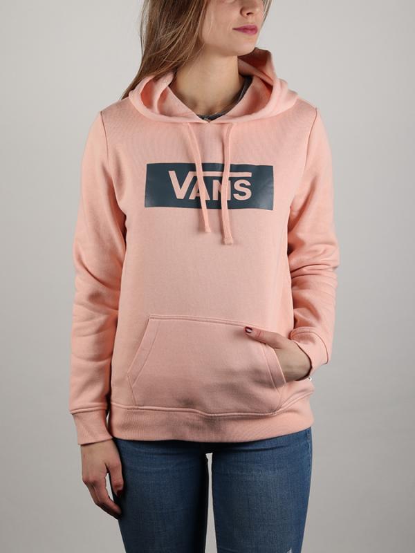 Mikina Vans Wm Open Road Hoodie Evening Sand Růžová