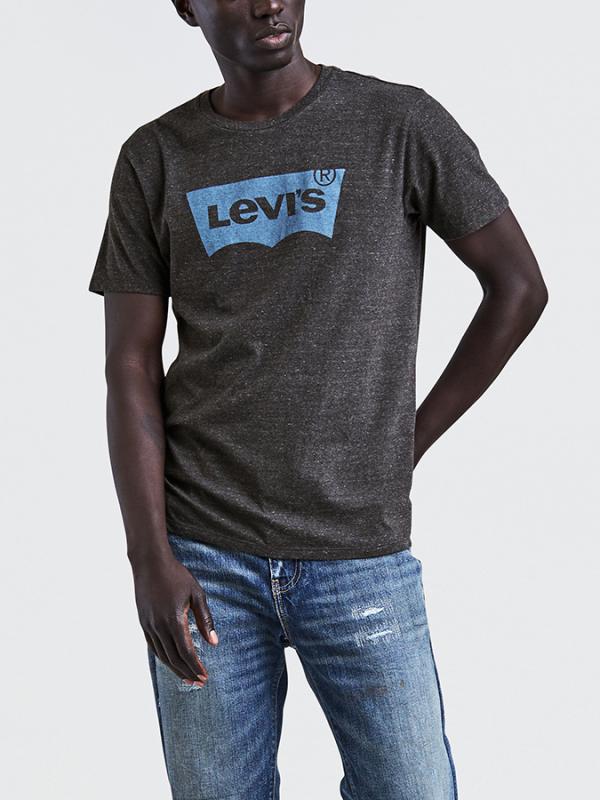 Tričko LEVI'S Housemark Graphic Tee ssnl Color Hm Dar Černá