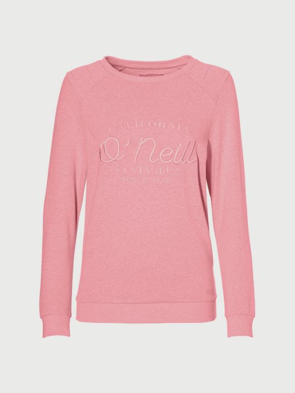 Mikina O´Neill Lw Essentials Logo Crew Růžová
