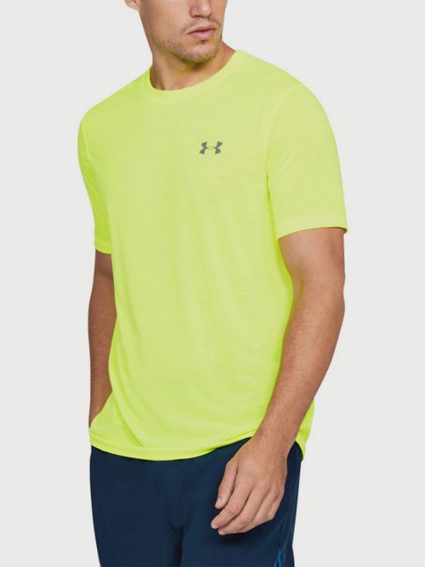 Tričko Under Armour Threadborne Fitted SS Žlutá